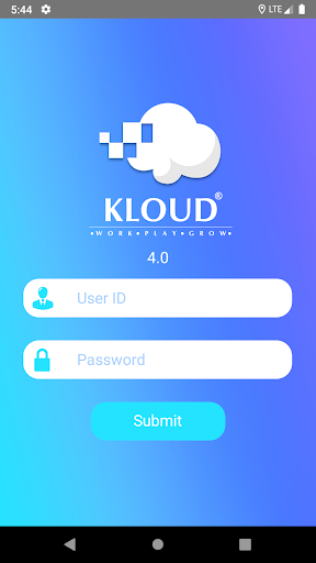 Android application KLOUD screenshort