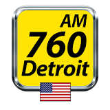 760 am Detroit Online Free Radio icon