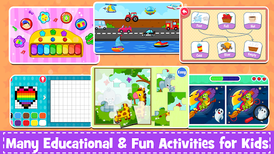 Kids Preschool Learning Games Screenshot