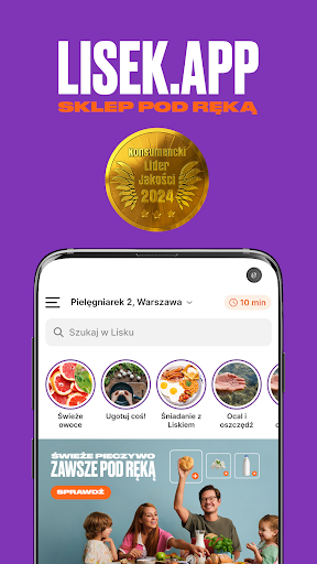 Lisek: Zakupy Online z Dostawą screenshot 1
