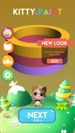 Game screenshot Kitty Paint - Peignez l'anneau apk download