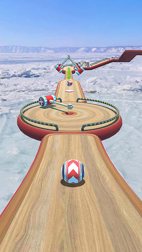 Android application Rolling Balls 3D: Sky Race screenshort