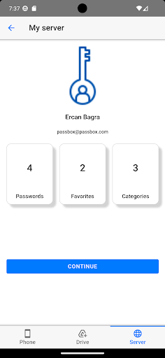 Passbox Password Manager Screen 2