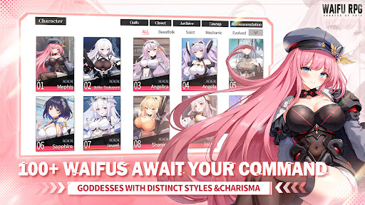 Goddess of Fate: Waifu RPG screenshot 16