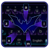 Neon Bat Keyboard Theme icon