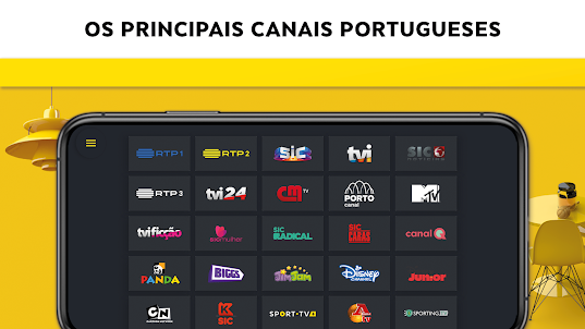 TBee Player - Canais de Televisão Portugueses