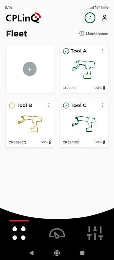 Android application CPLinQ screenshort
