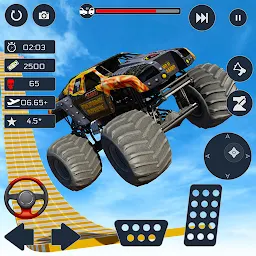 Monster Truck: Stunt Mega Ramp Mod Apk