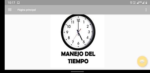 Android application Manejo del tiempo screenshort