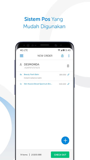 Android application POS CCB screenshort
