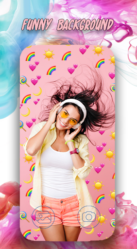Emoji background Editor - emoji photo Effect