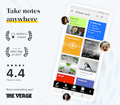 screenshot of Notebook–Notes, Lists, Planner