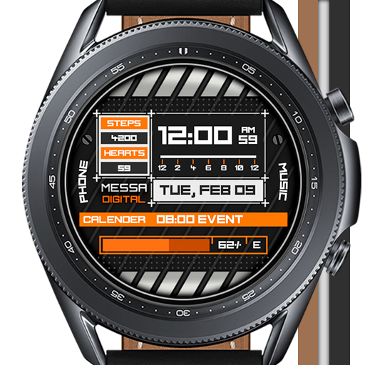 Pixel Watchface Messa LX63 logo