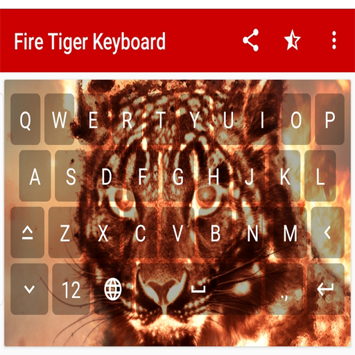 Fire Tiger Keyboard Theme Download on Windows