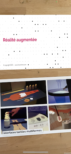 Android application Hovertone AR screenshort