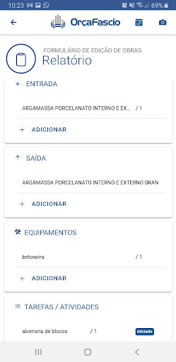 OrçaFascio - Diário de Obras Screen 3