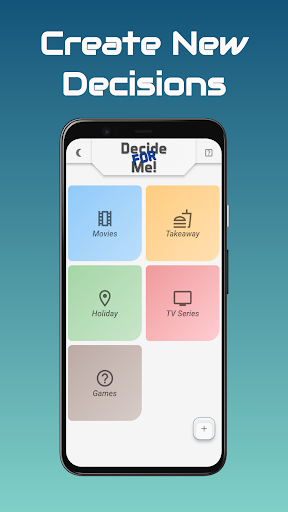 Android application Decide for Me screenshort
