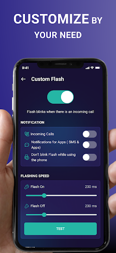 Flashlight Led Notifications Screenshot 4 - AppWisp.com