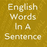 English Words In A Sentence