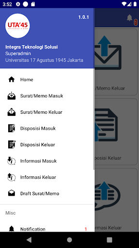 eOffice UTA45 Screen 3
