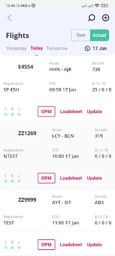 Havatech Weight and Balance Screen 3