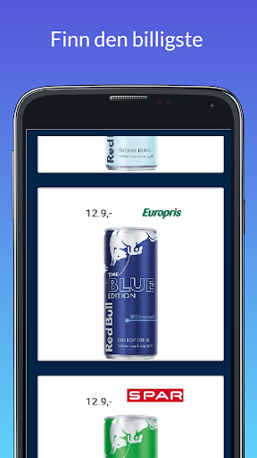 Android application EnergiDrikk screenshort