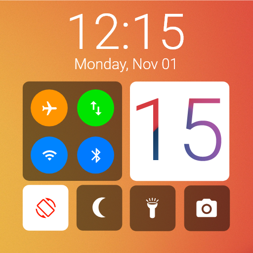 Lock Screen iOS 15 Style  Icon