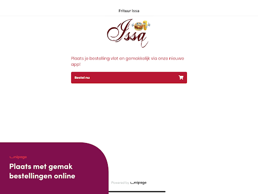 Frituur Issa Screen 3