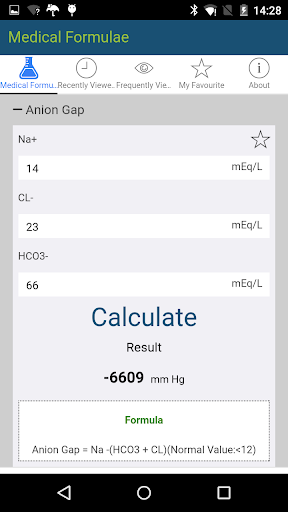 Medical Formulae Screen 3