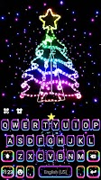 screenshot of Neon Christmas Tree Theme