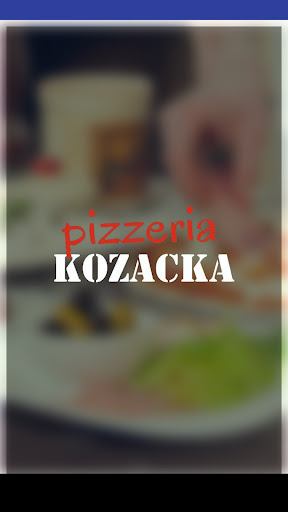 Android application Pizzeria Kozacka screenshort