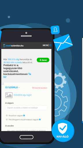 Szamlazz.hu - Invoicing App Screen 2