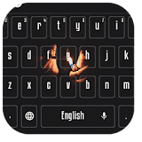 Sparkling Fire Keyboard icon