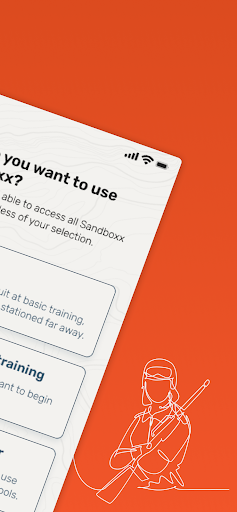 Sandboxx Screen 2