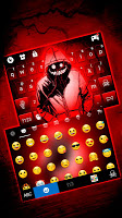 screenshot of Creepy Red Smile Theme