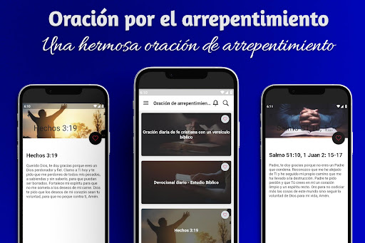 Android application Oración de arrepentimiento screenshort