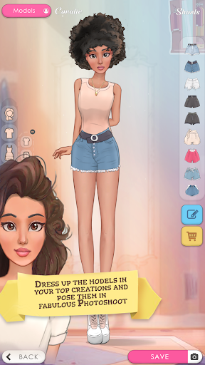 Top Fashion Style - Dressup & Design Game 0.99 screenshots 1