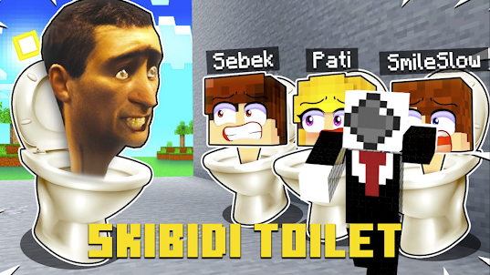 Skin MCPE Skibidi Toilet 2 Mod