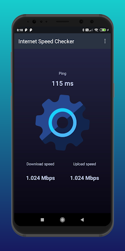 Android application Internet Speed Checker screenshort