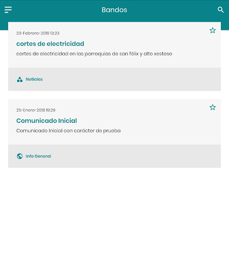 Monfero Informa Screen 2
