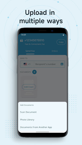 theFax - Send Fax from Phone Screen 3