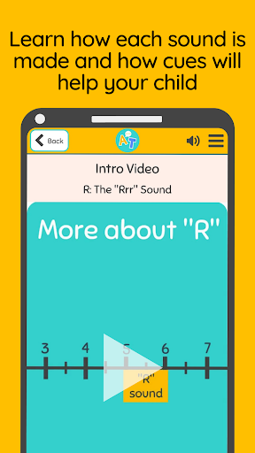 Screenshot of Articulation Teacher - Speech