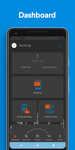 Android application The Fit Lab Toowoomba screenshort