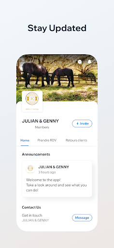 Android application JULIAN & GENNY screenshort