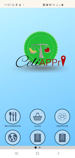 Android application CeliApPr screenshort