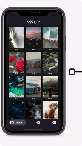 Android application VClip: Trim & Cut Videos screenshort
