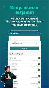 Orderkuota - Isi Kuota Internet dan Pulsa Murah Screenshot