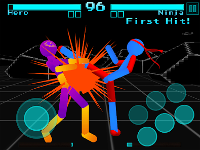 Stickman Fighting: Neon Warriors  screenshots 5