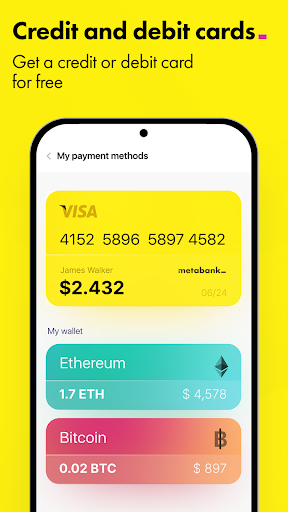 Metabank: metaverse payments Screen 3