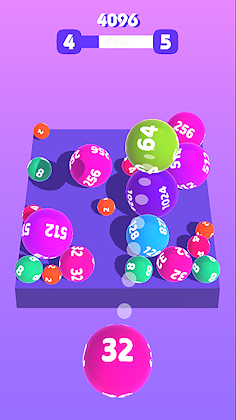 Physics Balls Merge 2048 3D - Screenshot 4